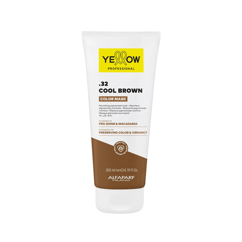 ALFAPARF Yellow Color Mask .32 COOL BROWN