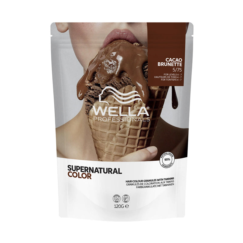 WELLA Supernatural Color 5/75 CACAO BRUNETTE 120G