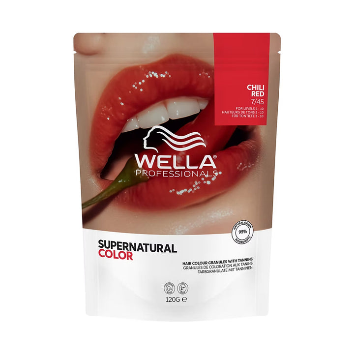 WELLA Supernatural Color 7/45 CHILI RED 120g
