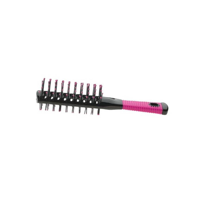 SIBEL Spazzola Ventilata Doppia 400 Rosa/Nero