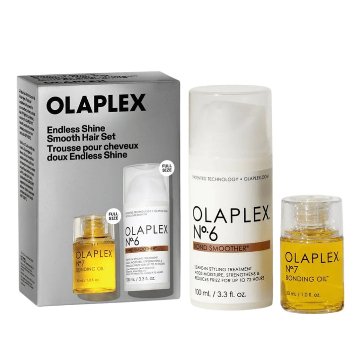 OLAPLEX Set Smooth Hair Bond Smoother N°6 100ml + Oil N°7 30ml