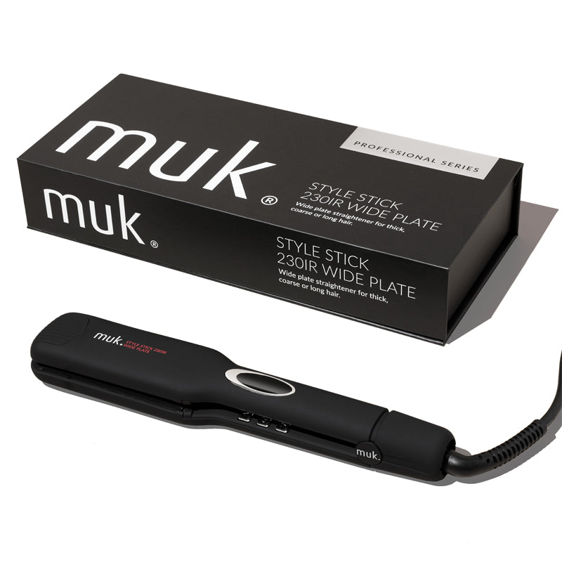 MUK Style Stick 230IR Wide Plate Piastra Professionale