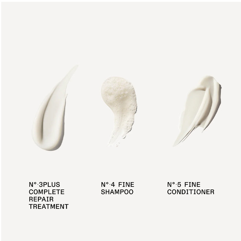 OLAPLEX Kit Treatment N°3 Plus 370ml + Shampoo N°4 Fine 1000ml + Conditioner N°5 Fine 1000ml