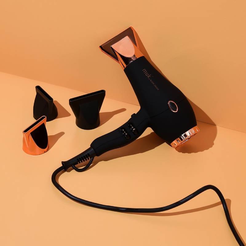 MUK Blow 3900IR Dryer Asciugacapelli Professionale Rose Gold