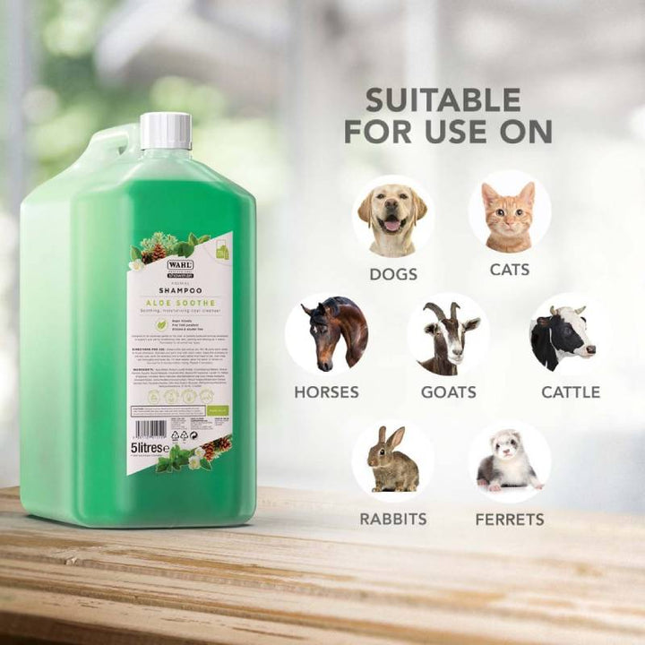 WAHL Animal Shampoo Aloe Soothe 5000ml