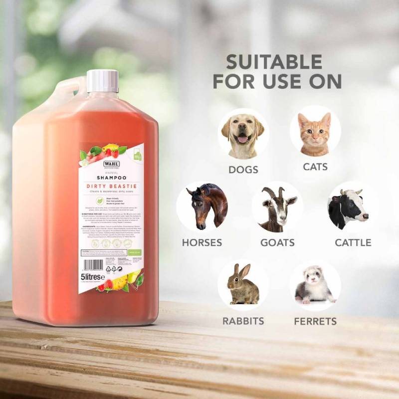 WAHL Animal Shampoo Dirty Beastie 5lt