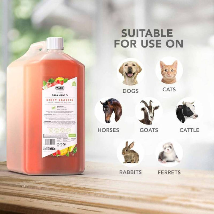 WAHL Animal Shampoo Dirty Beastie 5lt