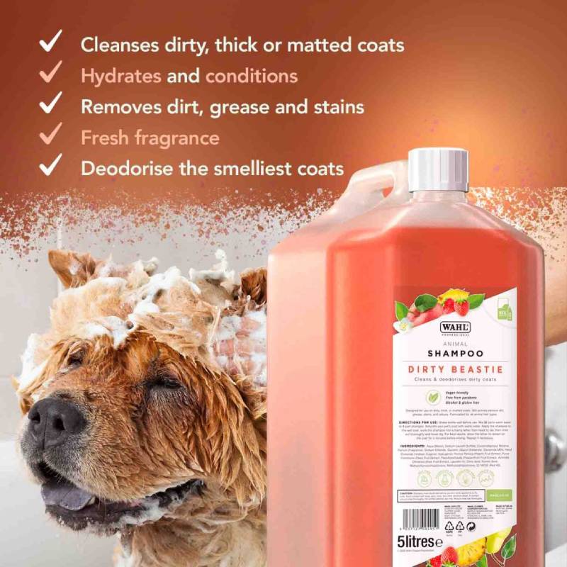 WAHL Animal Shampoo Dirty Beastie 5lt