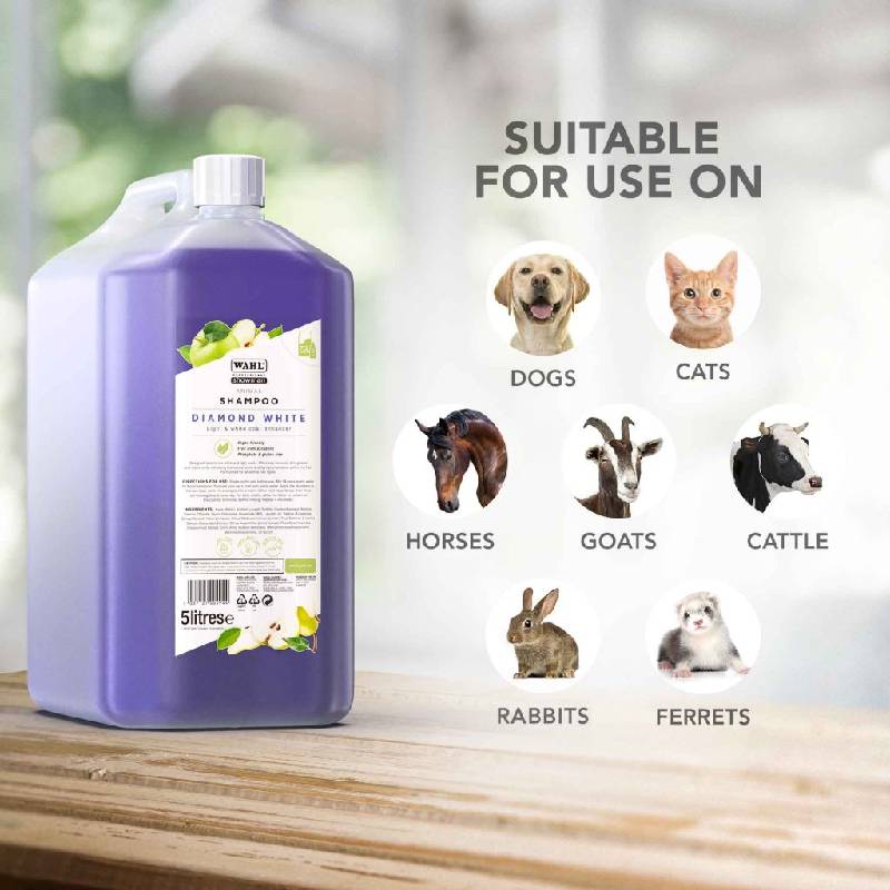 WAHL Animal Shampoo Diamond White 5000ml