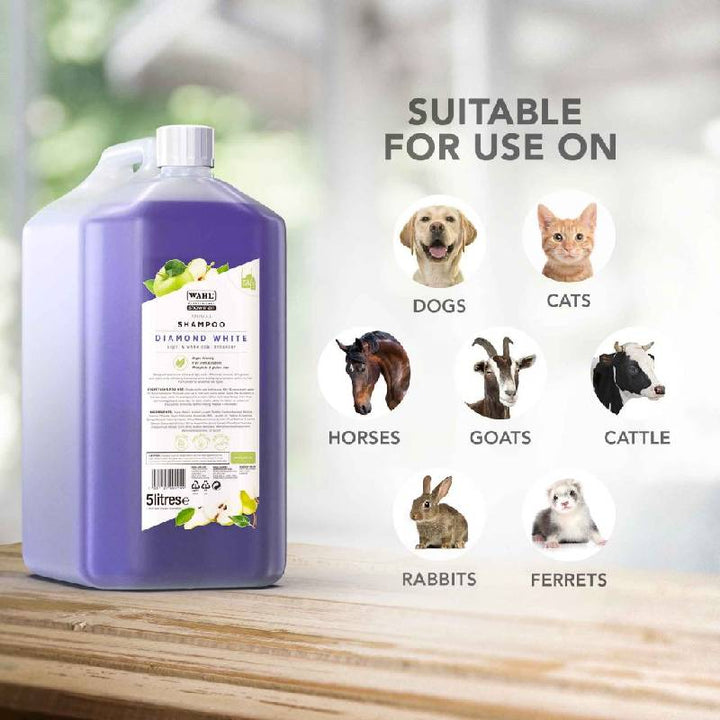 WAHL Animal Shampoo Diamond White 5000ml