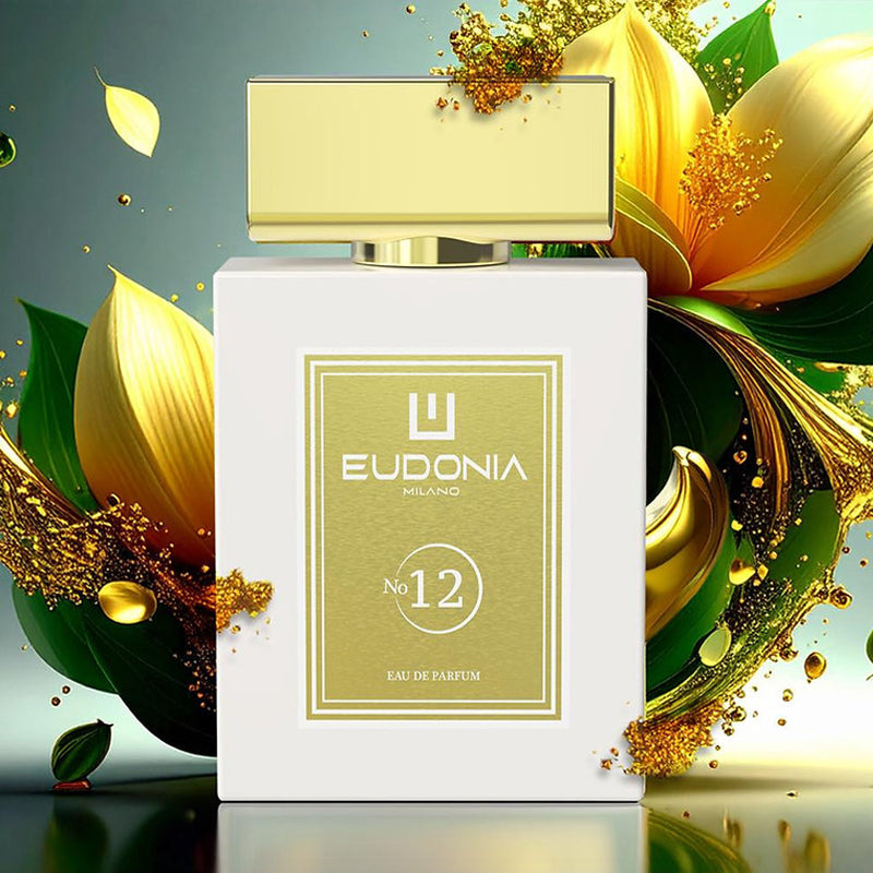 EUDONIA MILANO Eau De Parfum N°12 80ml ISPIRATO A CREED AVENTUS