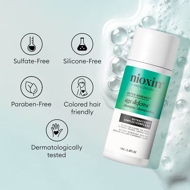 NIOXIN Age Defense Nutractive Complex Shampoo 50ml