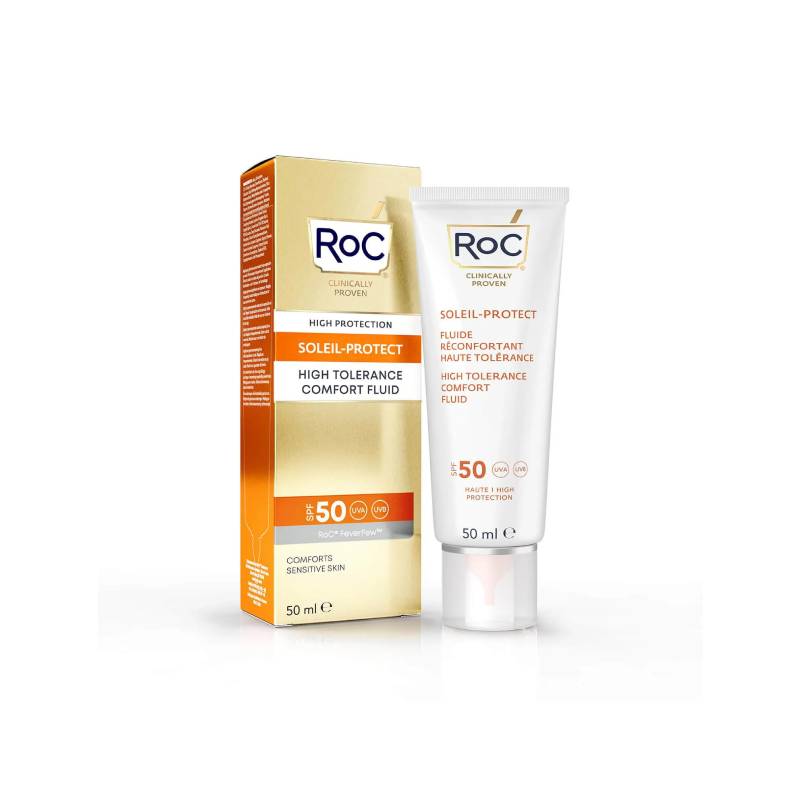 ROC Soleil-Protect Fluid Haute Tolerance Rèconfortant SPF50 50ml