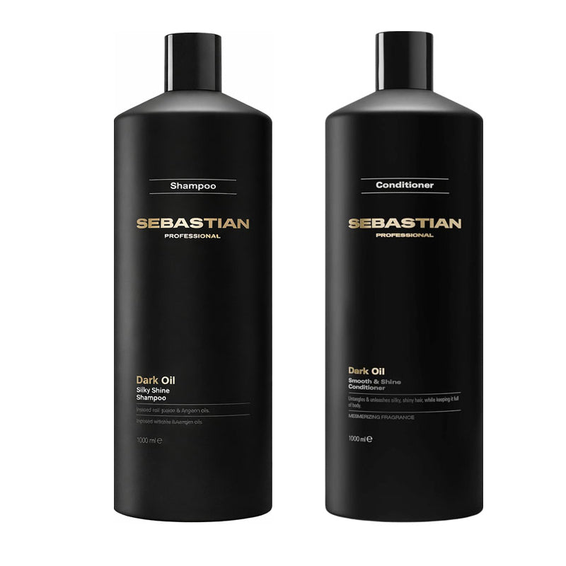 SEBASTIAN Kit Dark Oil Shampoo + Conditioner 1000ml