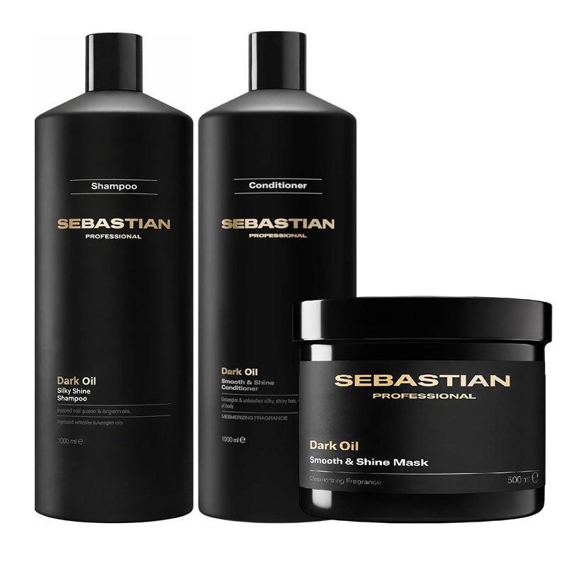 SEBASTIAN Kit Dark Oil Sha + Cond 1000ml + Mask 500ml