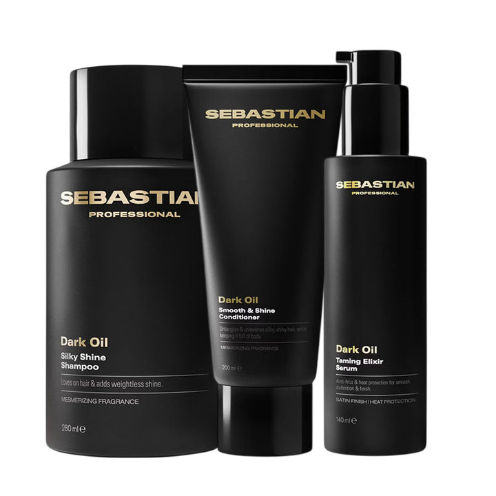 SEBASTIAN Kit Dark Oil Sha 280ml + Cond 200ml + Elixir Serum 140ml