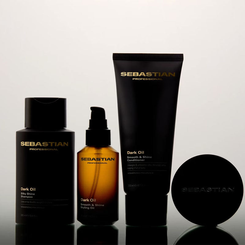 SEBASTIAN Kit Dark Oil Sha 280ml + Cond 200ml + Elixir Serum 140ml