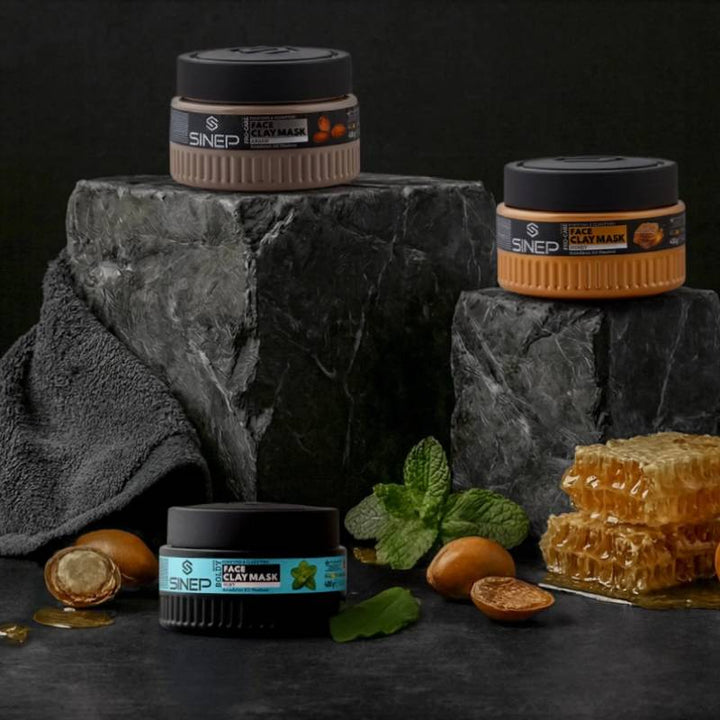 SINEP Boldy Face Clay Masque Mint 400ml