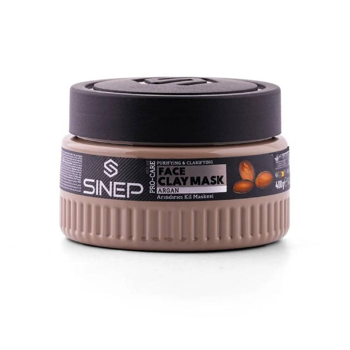 SINEP Pro-Care Face Clay Masque Argan 400ml
