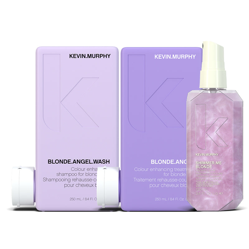 KEVIN MURPHY Kit Blonde Angel Colour Sha + Trea 250ml + Spray 100ml