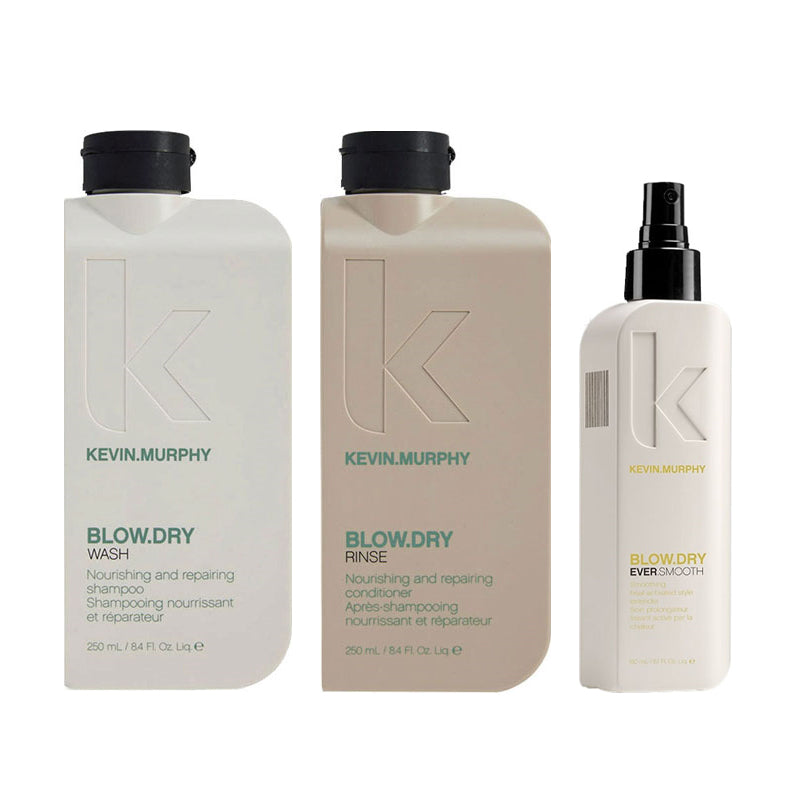 KEVIN MURPHY Kit Blow Dry Shampoo 250ml + Conditioner 250ml + Spray 150ml