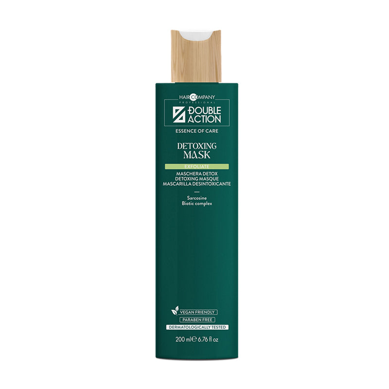 HAIR COMPANY Double Action Exfoliate Detoxing Maschera 200ml