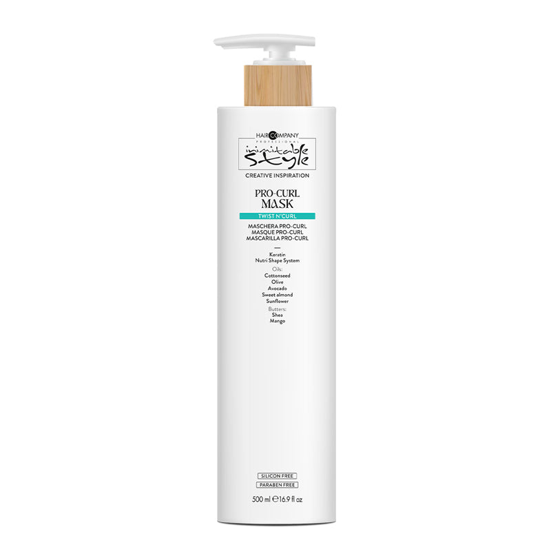 HAIR COMPANY Inimitable Style Twist N'Curl Pro-curl Maschera 500ml