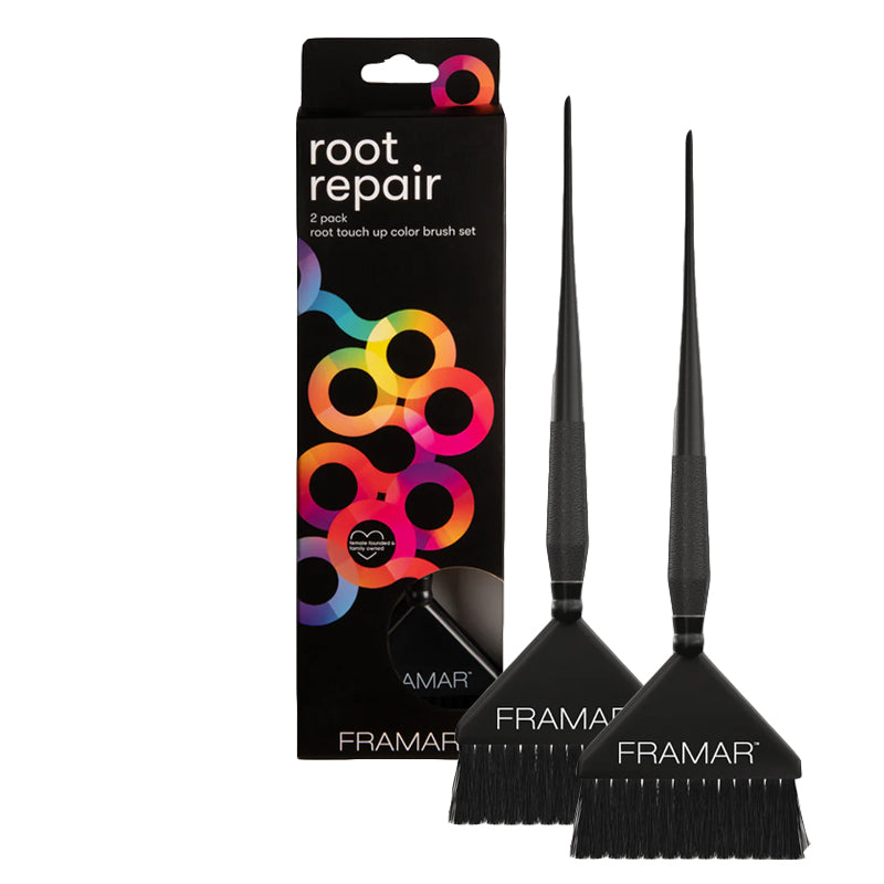 FRAMAR Root Repair Brush Set Black 2pz