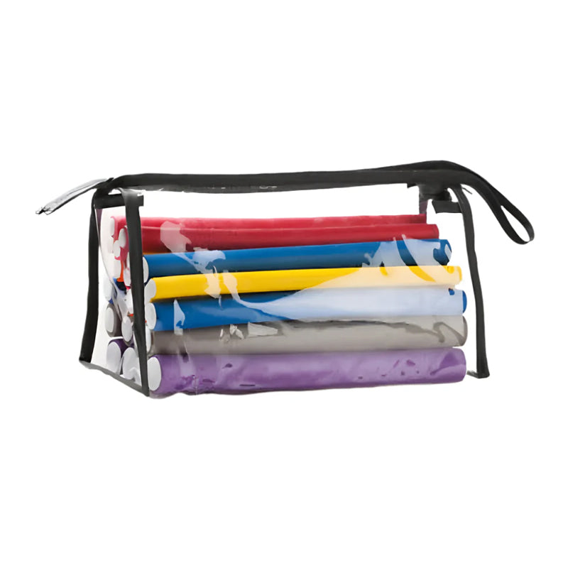 XANITALIA Trousse Kit Bigodini Flessibili Assortiti 24pz