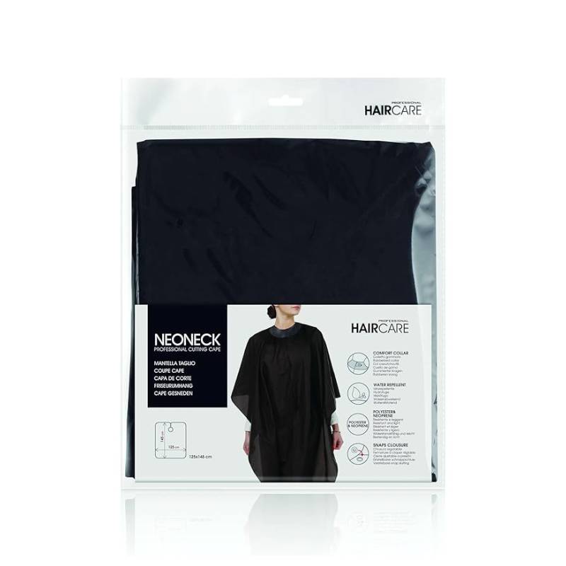 XANITALIA Neoneck Mantella Con Colletto In Neoprene 125x145cm Nera