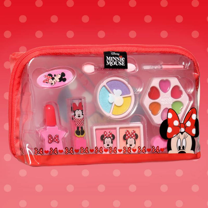 AIR VAL Set Disney Minnie Mouse Maquillaje Minnie Neceser