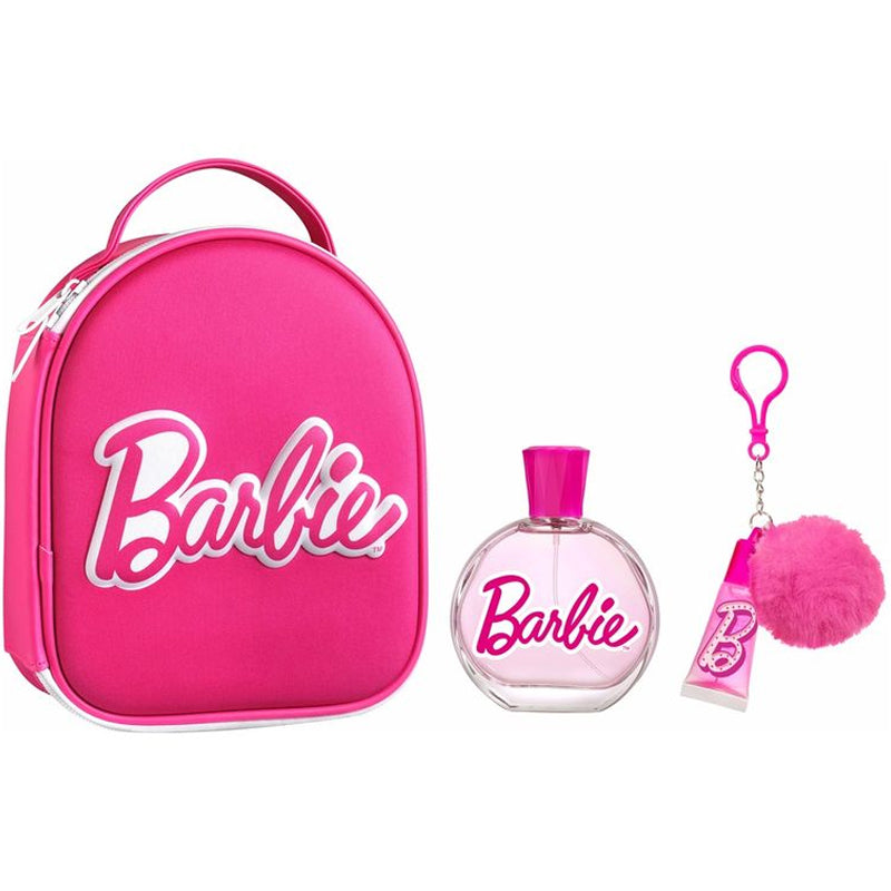 AIR VAL Barbie Zip Bag Edt 100ML + Lip Gloss