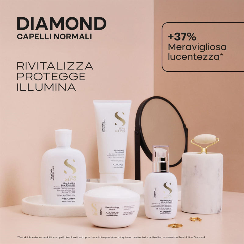 ALFAPARF MILANO Semi Di Lino Diamond Illuminating Low Shampoo 500ml