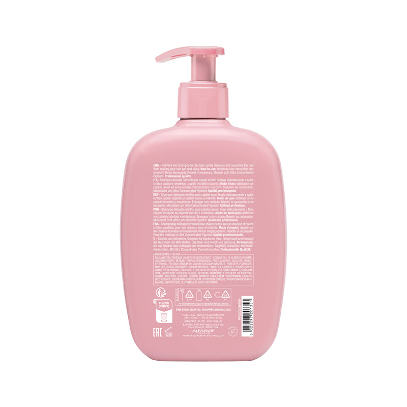 ALFAPARF MILANO Semi Di Lino Moisture Nutritive Low Shampoo 500ml