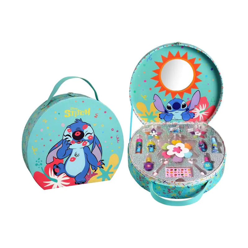 AIR VAL Set Stitch Maquilaje Maletin Redondo