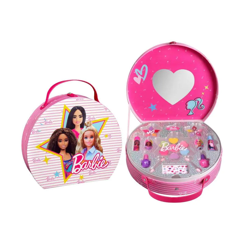 AIR VAL Set Barbie Maquillaje Maletin Redondo