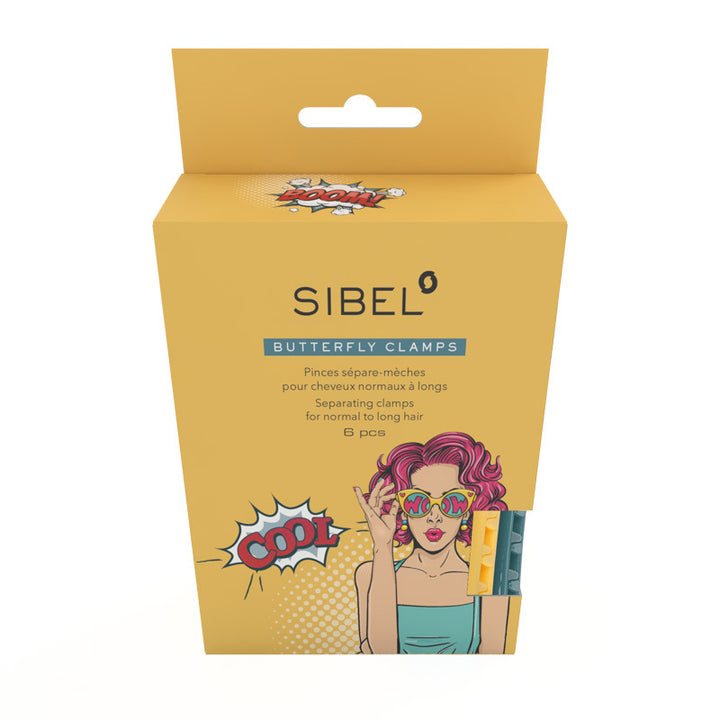 SIBEL Butterfly Clamps 6pz