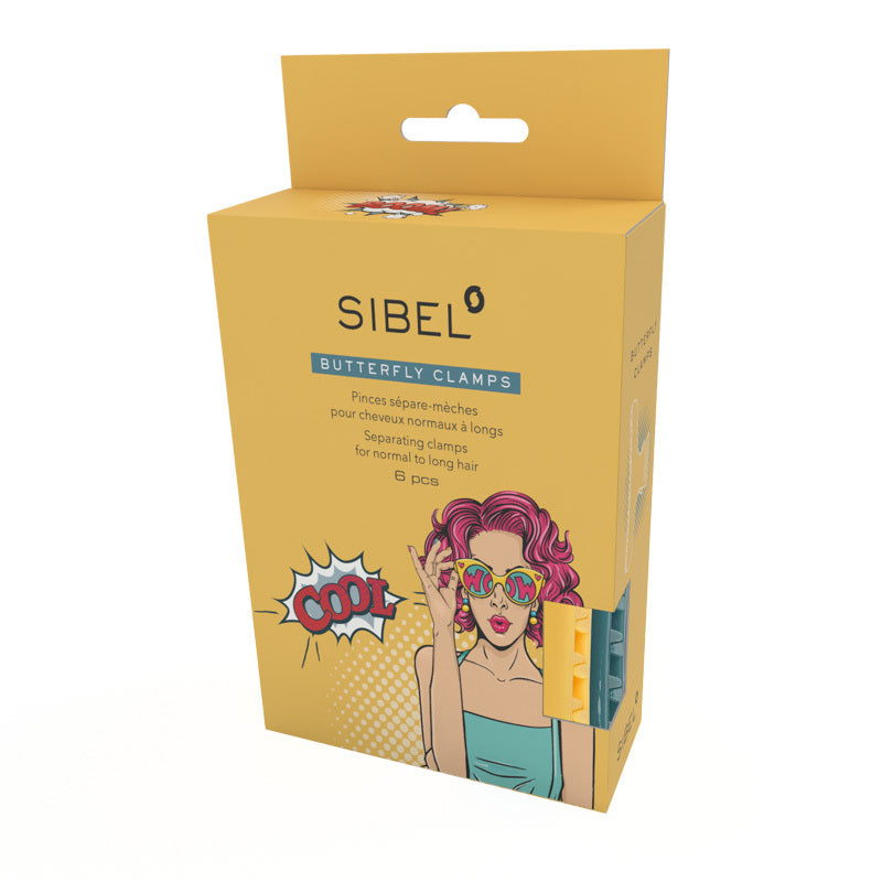 SIBEL Butterfly Clamps 6pz