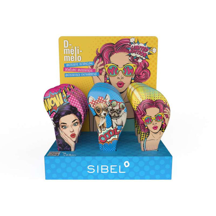 SIBEL Spazzola D-Meli-Melo Pop Art Wow