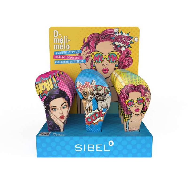 SIBEL Spazzola D-Meli-Melo Pop Art Cool