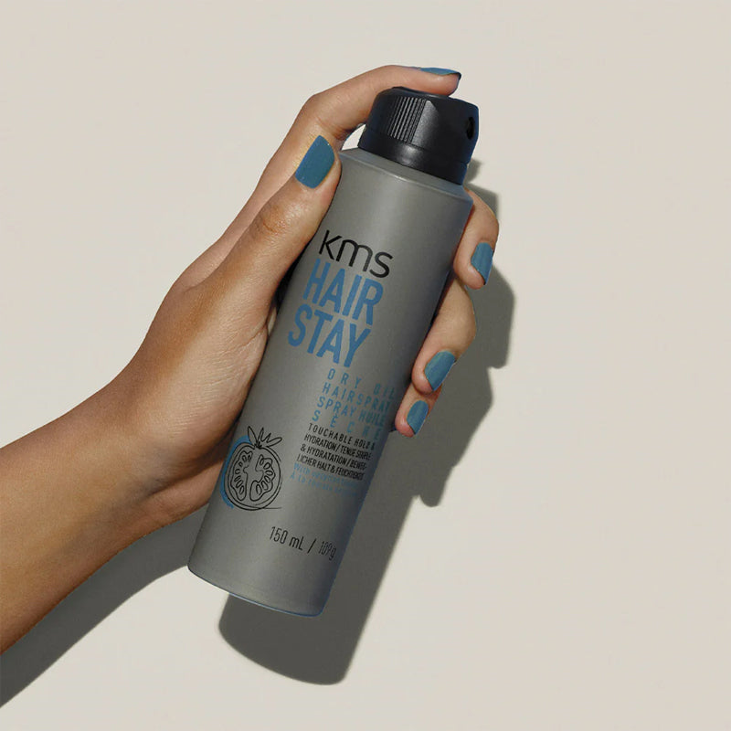 KMS Hair Stay Dry Oil Hairspray 150ml