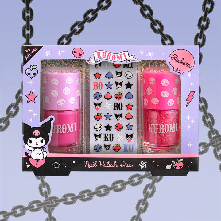 AIR VAL kuromi Nail Polish Duo 2x7ml