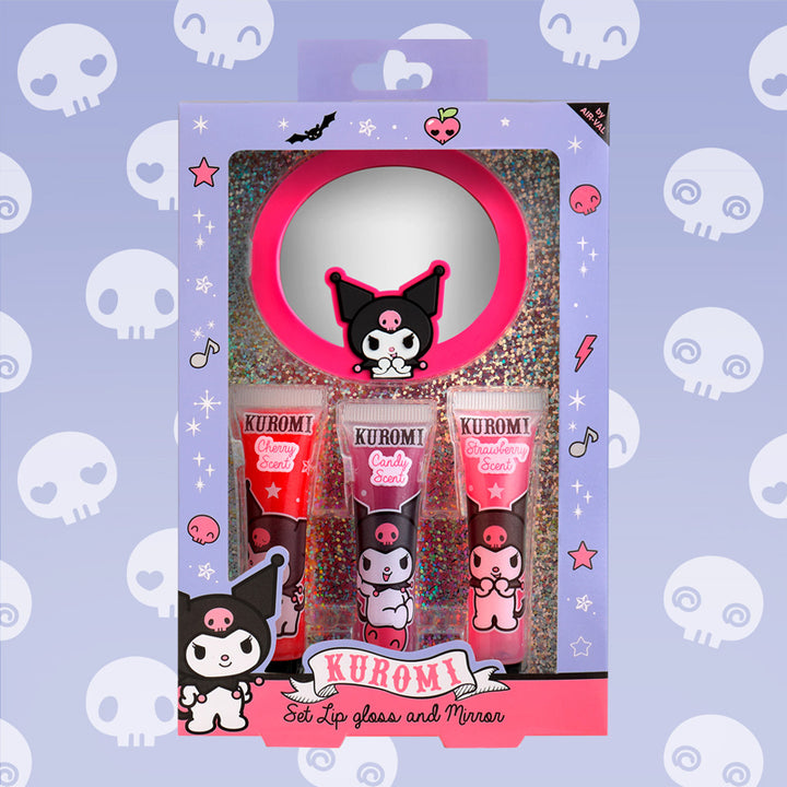 AIR VAL Set Kuromi Set Lip Glass And Mirror 3x7,5ml