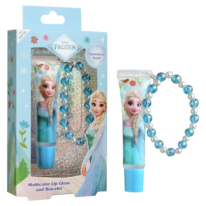 AIR VAL Ser Disney Frozen Multicolor Lip Gloss 13ml + Bracelet