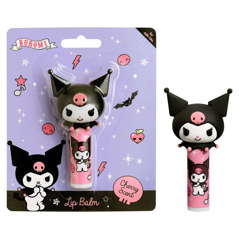 AIR VAL Maquillaje Kuromi Balsamo Labial Con Tapon Rubber