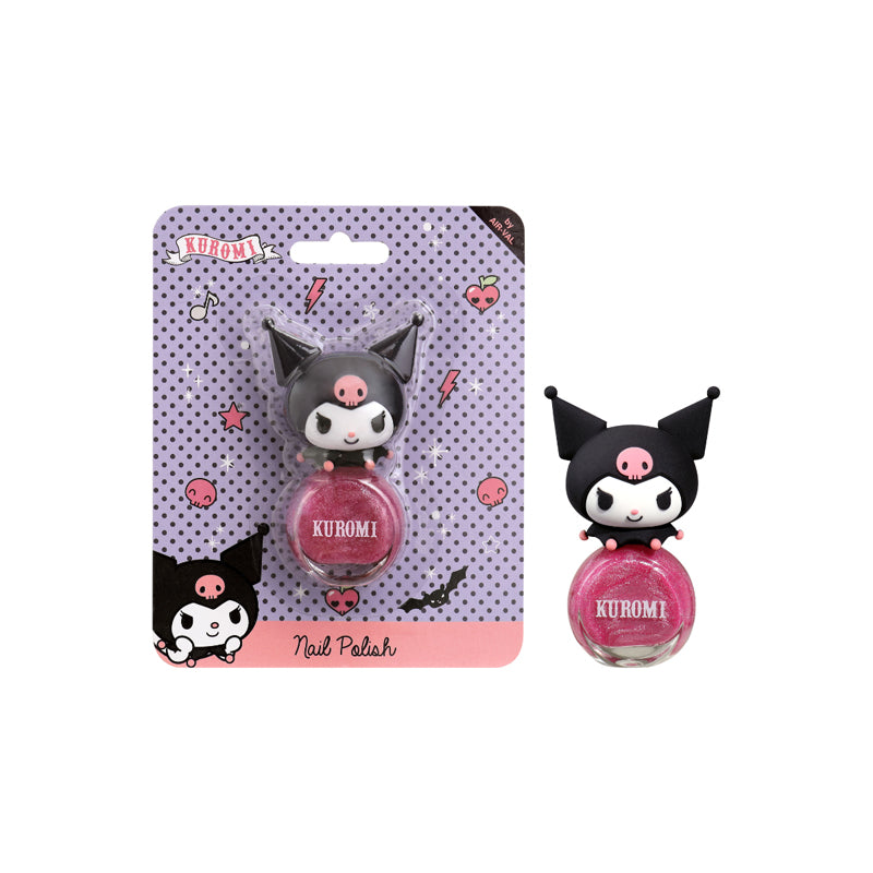 AIR VAL Surtido Expositora Kuromi Laca Unas Con Tapon 3D 8ml