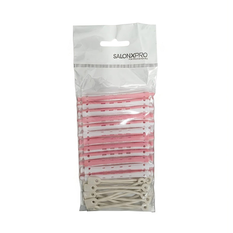 XANITALIA Bigodini Permanente Forati Lunghi Bicolore Diam. 7 12pz