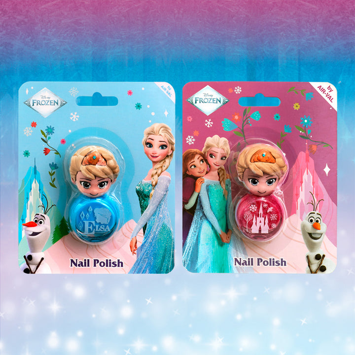 AIR VAL Surtido Expositora Frozen Laca Unas Con Tapon 3D 8ml