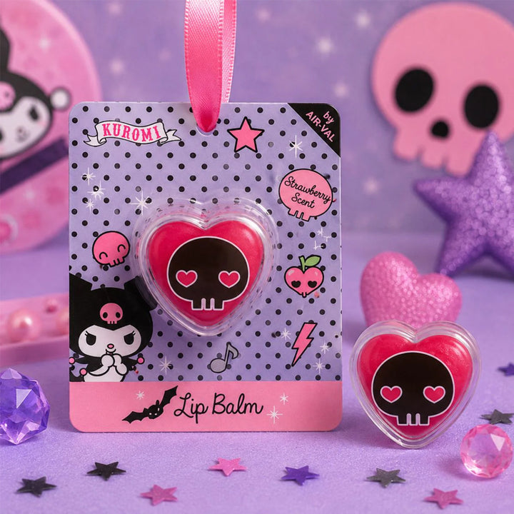 AIR VAL Kuromi Lip Balm Strawberry Scent 4g