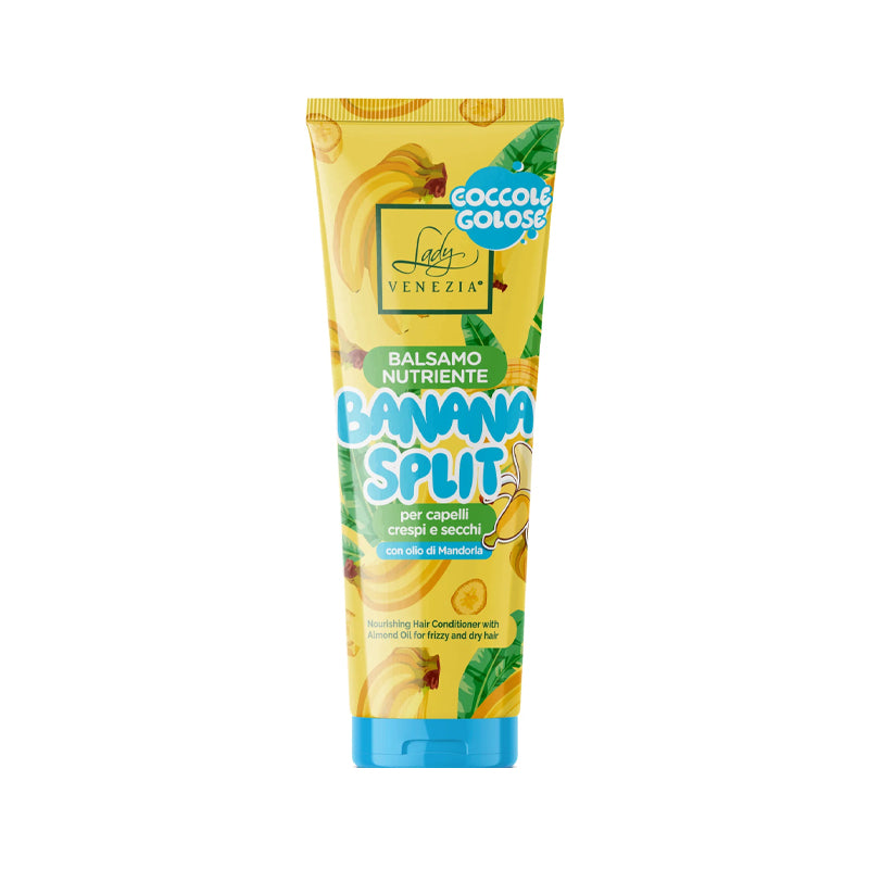 LADY VENEZIA Balsamo Nutriente Banana Split Per Capelli Crespi 250ml